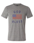 God Bless America Unisex Tee Saved by Grace Co.