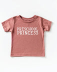 Preschool Princess Back to School Tee Saved by Grace Co.