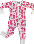 Hot Pink Bows Zippy