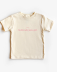 I'm literally just a girl Kids Tee