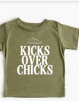 Kicks Over Chicks NEW Tee