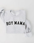 Boy Mama Varsity Outline Pullover Saved by Grace Co.