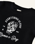 Everything's Fine, I'm Just a Mama's Boy (See matching mama tee) Saved by Grace Co.
