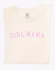 Girl Mama Bold Outline Varsity Tee Saved by Grace Co.