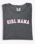 Girl Mama Bold Outline Varsity Tee Saved by Grace Co.