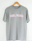 Girl Mama Bold Outline Varsity Tee Saved by Grace Co.