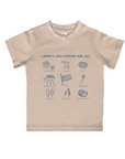 Liberty + Justice For All Icon Tee