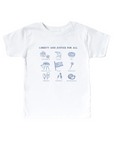 Liberty + Justice For All Icon Tee