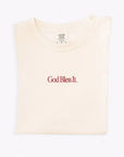 God, Bless It! Minimal Tee - Final Sale Saved by Grace Co.