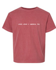 Loves Jesus + America, Too. - Kids/Youth - Final Sale