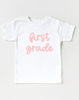 First Grade Girly Tee