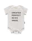 Created Perfect in His Image Onesie