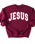 Jesus Varsity Unisex Fall Sweatshirt