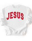 Jesus Varsity Unisex Sweatshirt - Christmas Colors