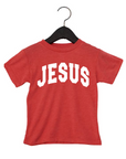 Jesus - Christmas Colors Kids Tee