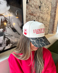 I Love You Sooooo Much - Leopard Vintage Hat