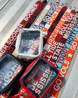 Red Stadium Approved Clear Purse With Tassle KenzKustomz