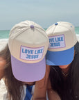 Love like Jesus - Vintage Trucker Hat KenzKustomz