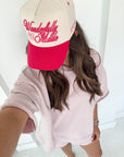 Wonderfully Made - Hot Pink Vintage Trucker Hat