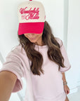 Wonderfully Made - Hot Pink Vintage Trucker Hat