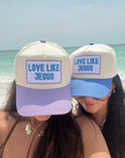 Love like Jesus - Vintage Trucker Hat KenzKustomz