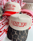 I Love You Sooooo Much - Leopard Vintage Hat