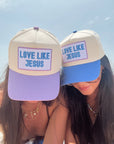 Love like Jesus - Vintage Trucker Hat KenzKustomz