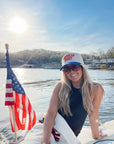 American Honey Vintage Trucker Hat KenzKustomz