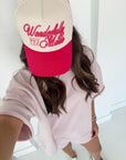 Wonderfully Made - Hot Pink Vintage Trucker Hat