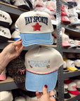Yay Sports! - Denim Vintage Trucker Hat KenzKustomz