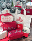 All I Want for Christmas is Cocktails - Red Vintage Trucker Hat KenzKustomz