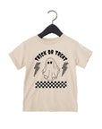 Trick or Treat Lightening Bolt Tee Saved by Grace Co.