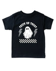 Trick or Treat Lightening Bolt Tee Saved by Grace Co.