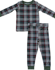 Green Plaid Bamboo Cozy Set