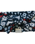 Americana Floral Ribbed Bamboo Head Wrap Mebie Baby