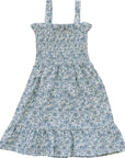 Palm Tree Linen Dress