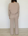 Womens Striped Loungewear Set Mebie Baby