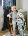 Southwest Aztec + Outlaw Cowboy Muslin Quilt