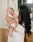 Daisy Dream Muslin Hooded Towel