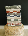 Navy Checkered Plush Blanket Mebie Baby