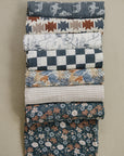 Charcoal Checkered Muslin Swaddle Blanket