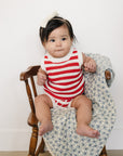 Red Stripe Bloomer Tank Set