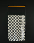 Charcoal Checkered + Summit Muslin Quilt