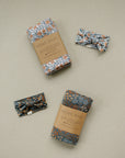 Navy Floral Bamboo Head Wrap