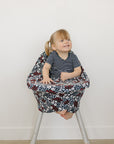 Americana Floral Ribbed Bamboo Multi-Use Cover
