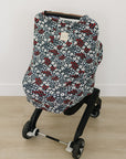 Americana Floral Ribbed Bamboo Multi-Use Cover