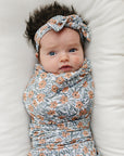 Dainty Meadow Bamboo Head Wrap