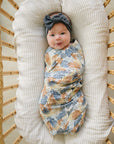 Paradise Palms Muslin Swaddle Blanket