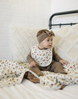Venetian Floral + Autumn Bloom Lace Muslin Quilt Mebie Baby