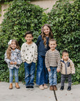 Navy Cable Knit Cardigan Mebie Baby